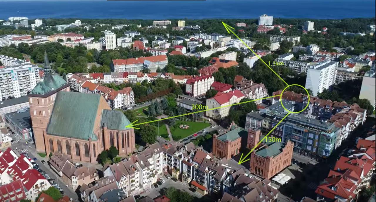 Apartament Kolobrzeg Starowka Welcome Home Exterior photo